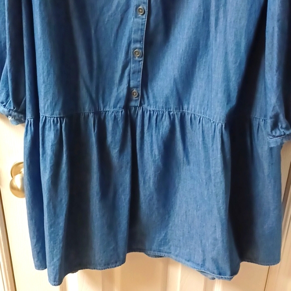 True Craft Chambray Tunic/Dress - Picture 5 of 6